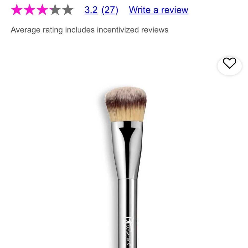 IT Cosmetics Heavenly Luxe Plush Paddle Foundation Brush